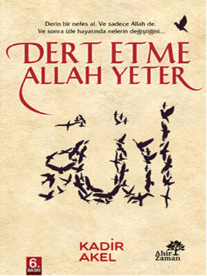 cover image of Dert Etme Allah Yeter